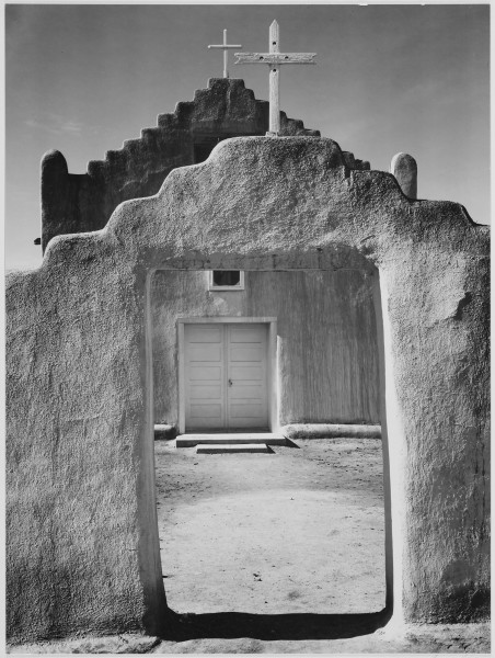 Front view of entrance, 
