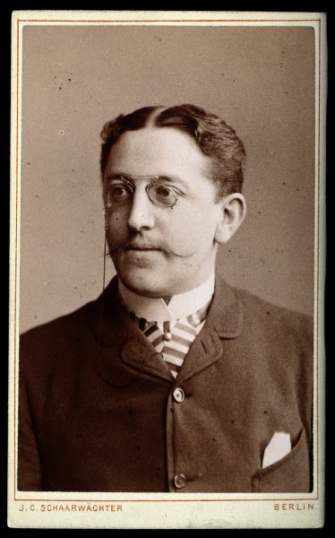 Georg Winter. Photograph by J. C. Schaarwächter. Wellcome V0027352