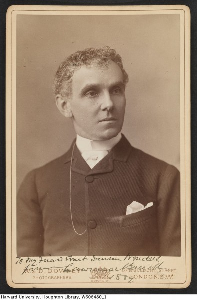 Harvard Theatre Collection - Lawrence Barrett TCS 1.1337