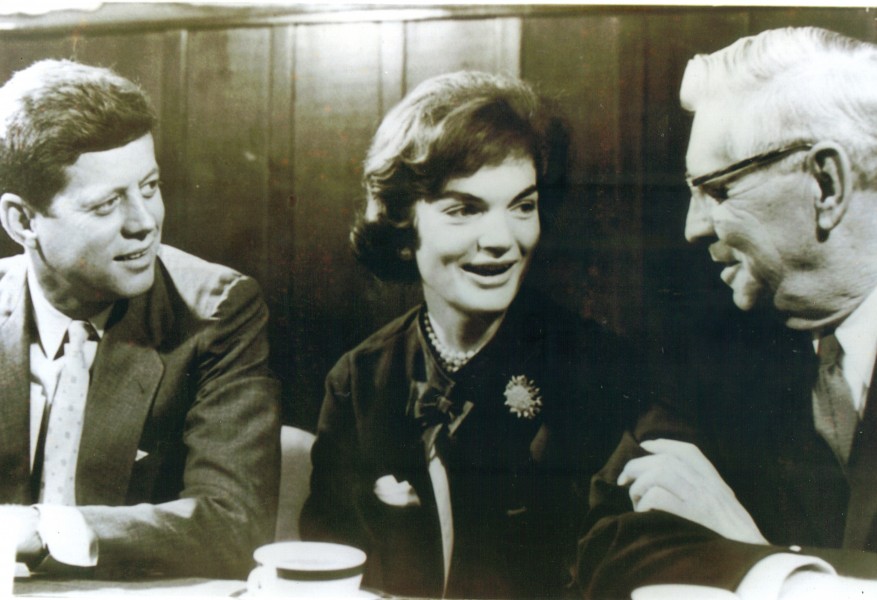 John F Kennedy, Jacqueline Kennedy Onassis, Patrick V McNamara