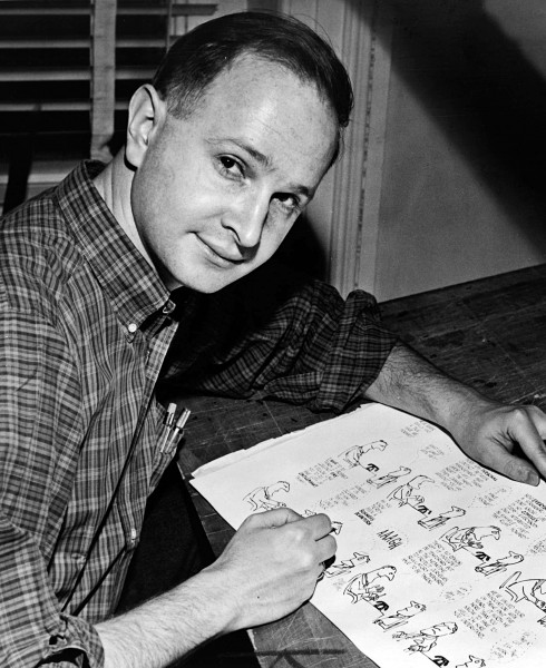 Jules Feiffer-drawing