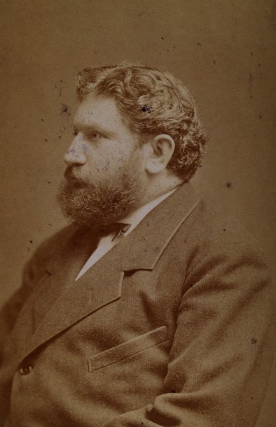 Julius Cohnheim. Photograph by N. Rashkow Jr., Leipzig, 1879 Wellcome V0027630