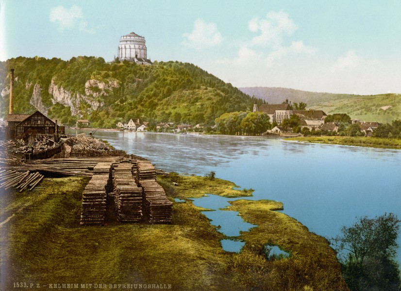 Kelheim Befreiungshalle 1900