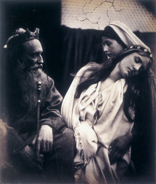 King Ahasuerus & Queen Esther in Apocrypha, by Julia Margaret Cameron