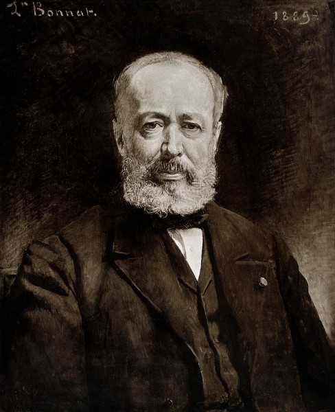 Léon Labbé. Photograph after a painting by L. Bonnat, 1889. Wellcome V0028147
