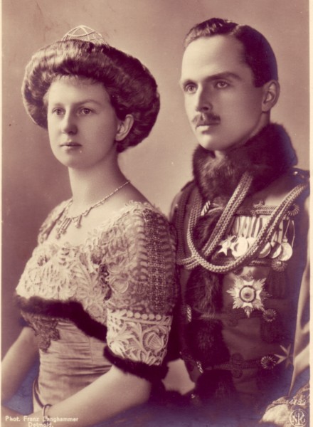 Langhammer - Carl Eduard von Sachsen-Coburg und Gotha und Viktoria Adelheid