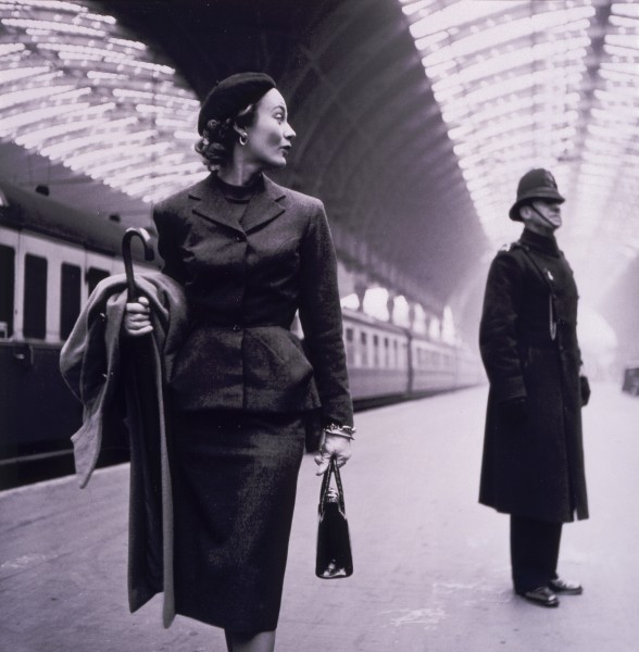 London Victoria Station by Toni Frissell 1951