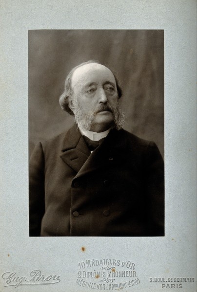 Louis Xavier Edouard Leopold Ollier. Photograph by Eug. Piro Wellcome V0028181