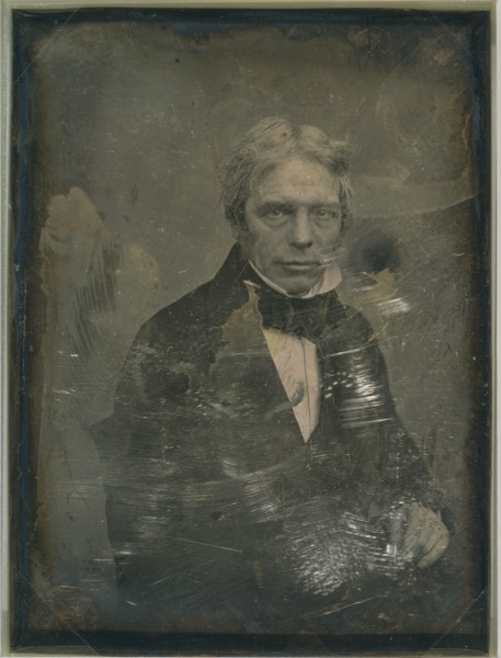 Michael Faraday, by Mathew Brady studio, between 1844 and 1860