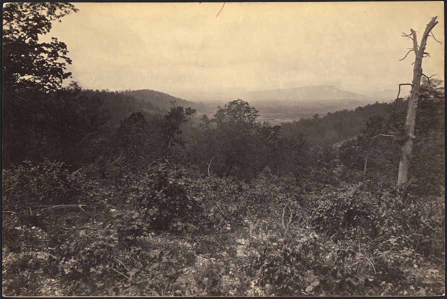 Mission Ridge, Sherman's attack, scene of - NARA - 533385
