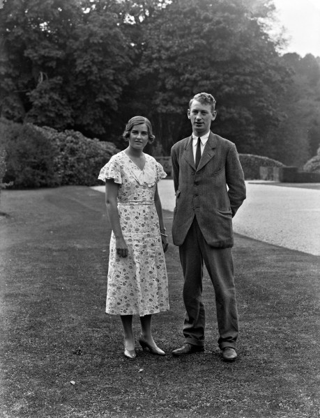 Mount Congreve, Waterford, Lady Alethea Buxton and Mr. Peter Eliot. (28101012750)