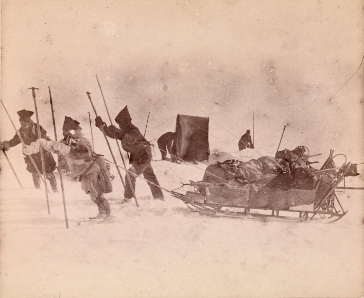 Nansen's Greenland expedition crossing