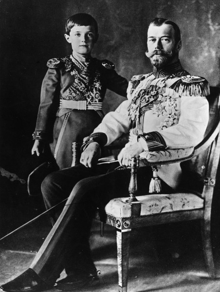Nikolaus II und Alexej