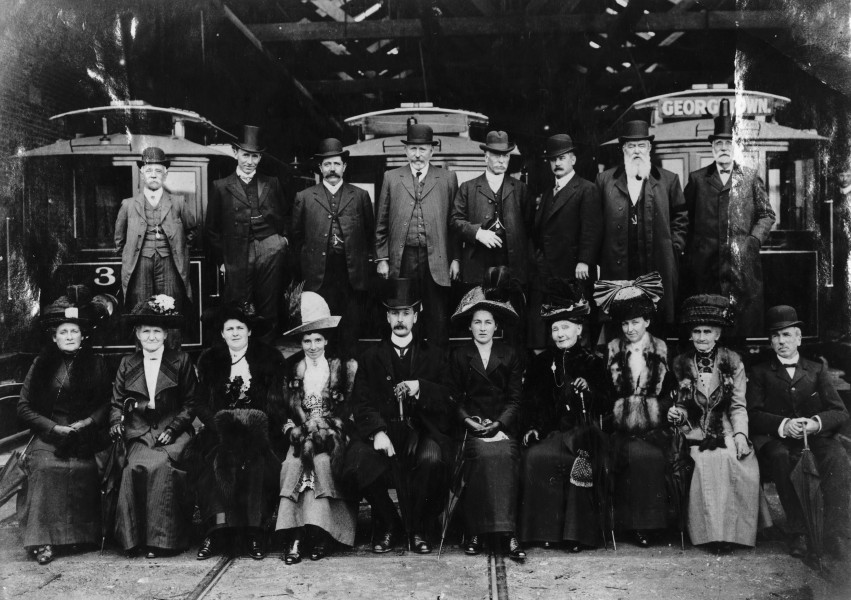Opening of the Invercargill Tramways