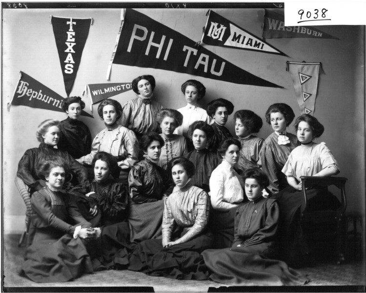 Phi Tau group portrait ca. 1908 (3192290258)