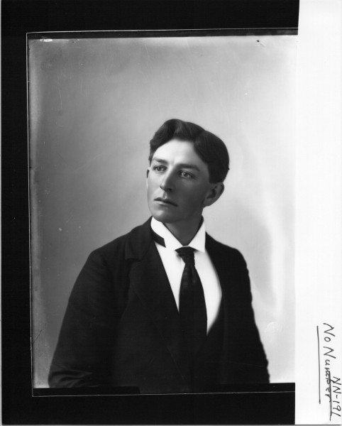 Portrait photograph of a young man n.d. (3192299970)