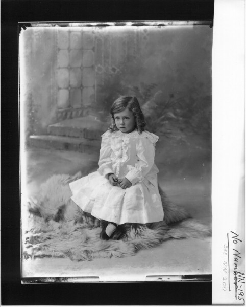 Portrait photograph of Andrew Dousa Hepburn's granddaughter n.d. (3199637837)