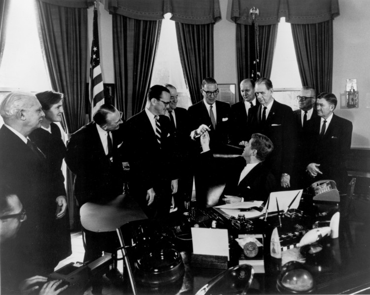President Signing the 1962 Drug Amendments