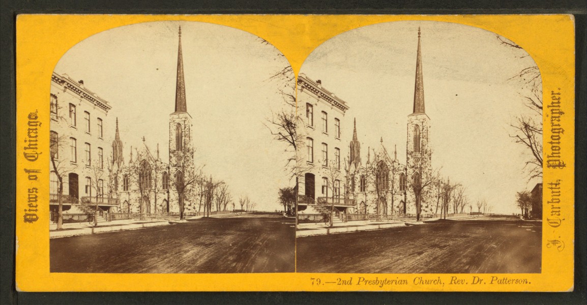 Second Presbyterian Church. (Rev. Dr. Patterson), by Carbutt, John, 1832-1905