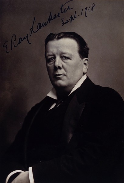 Sir Edwin Ray Lankester. Photograph by Elliott & Fry Ltd, 19 Wellcome V0026676