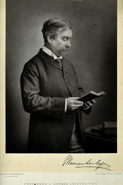 Sir Joseph Norman Lockyer. Photograph by Walery. Wellcome V0026734