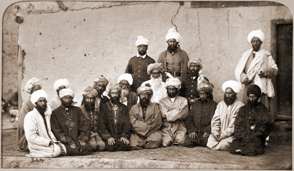 Sirdar Habibullah Gilzai and other Khans in 1879-80