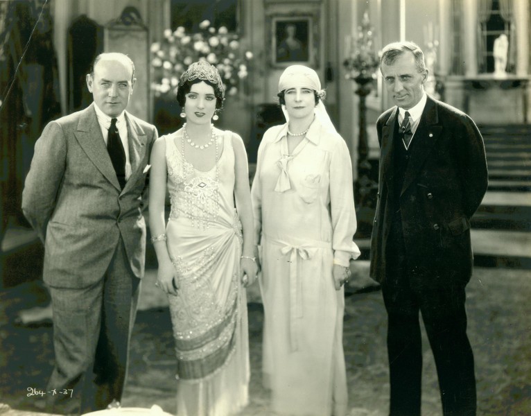 Smedley Butler, John Francis Dillon, Pauline Starke, and Elinor Glyn, 1926 (14776404382)