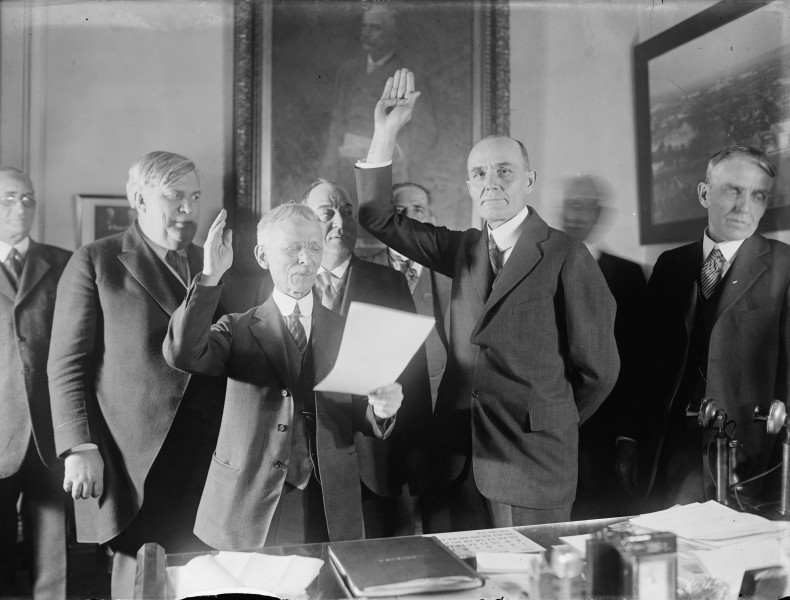 Swearing in of Wm. M. Jardine as Secty. of Ag. 2