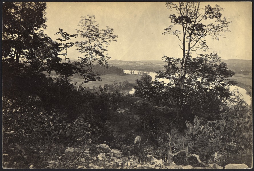 Tennessee, Chattanooga Valley, from Lookout Mountain - NARA - 533386