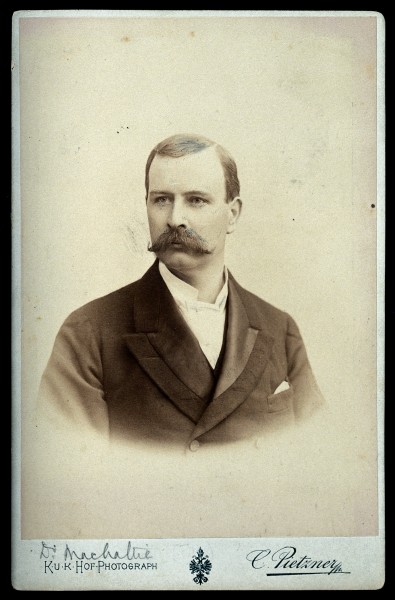 Thomas A. MacHattie. Photograph by Carl Pietzner, 1893. Wellcome V0026763