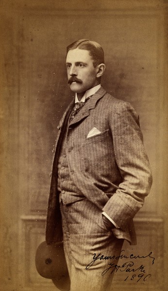 Thomas Heazle Parke. Photograph, 1891 (?). Wellcome V0026969