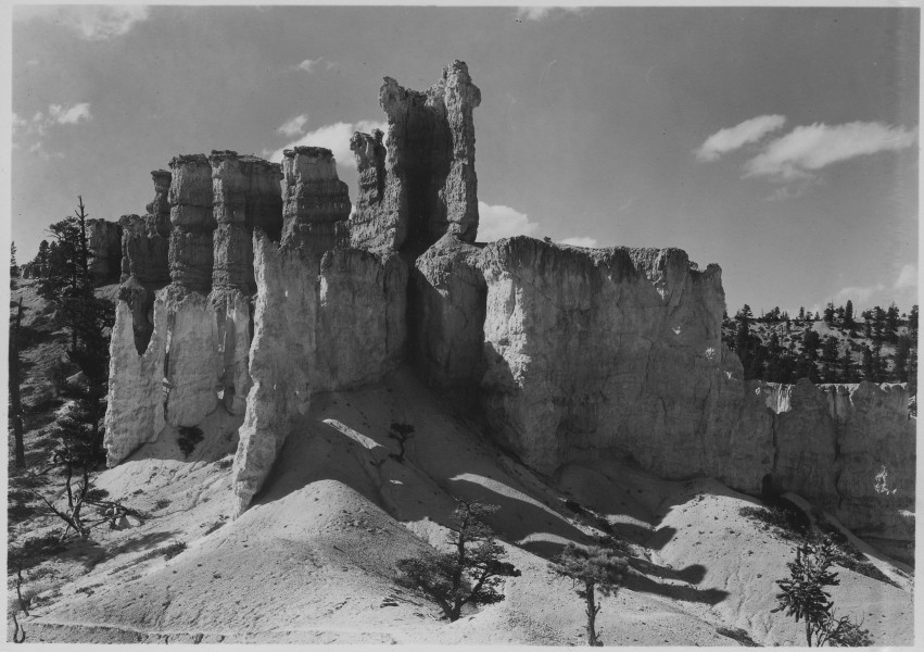 Unnamed formation just north of Fairy Temple horse trail. - NARA - 520257