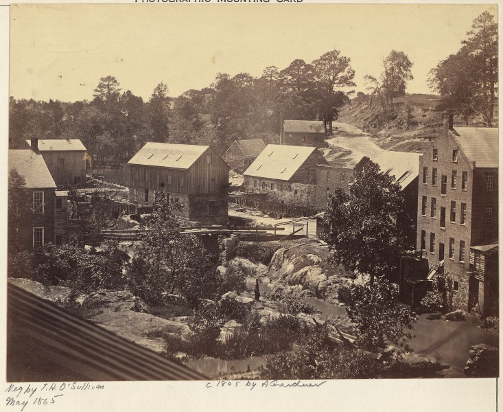 Virginia, Petersburg, Campbell's Bridge. View on the Appomattox River. - NARA - 533356