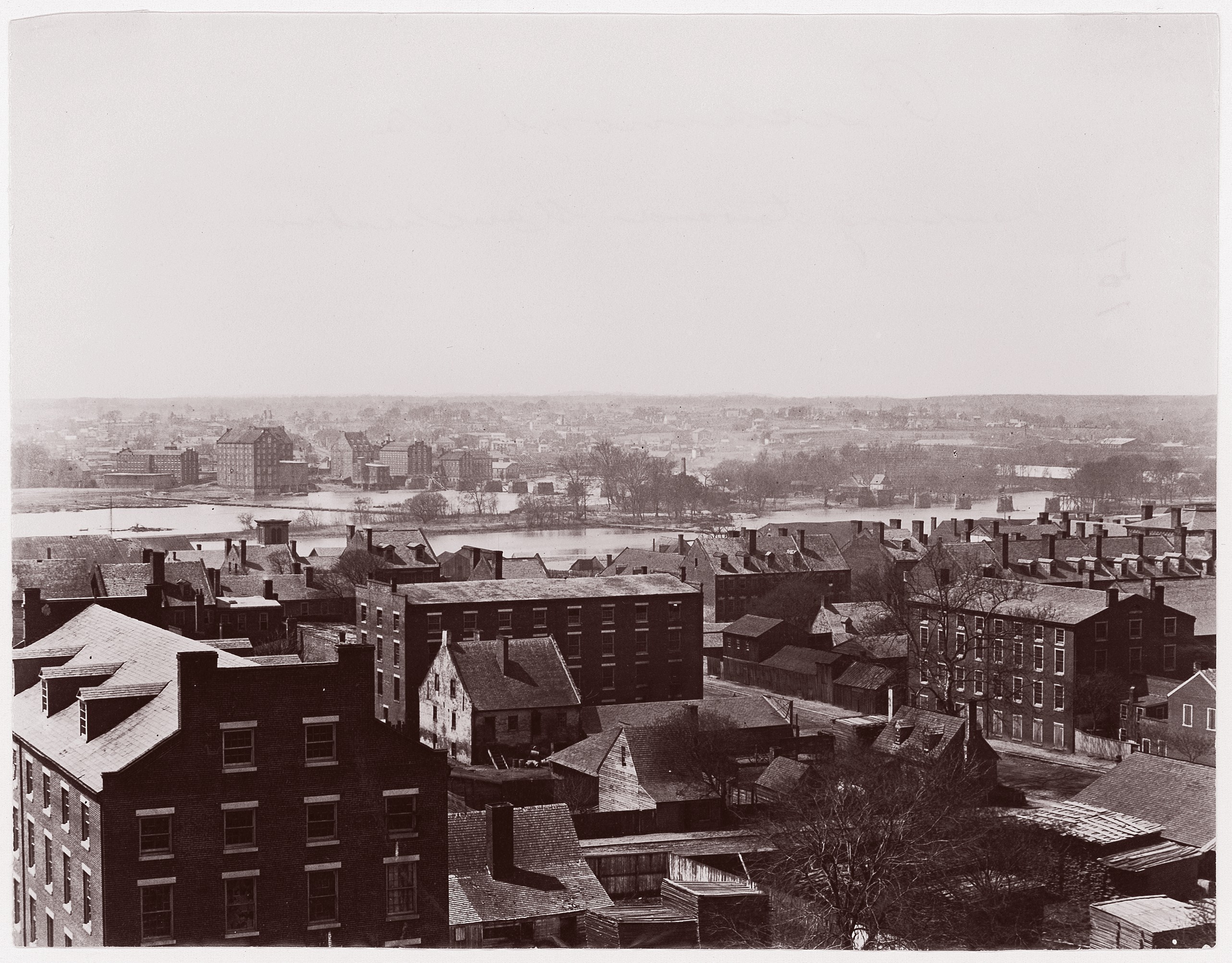 Richmond, Virginia. Looking toward Manchester MET DP70535