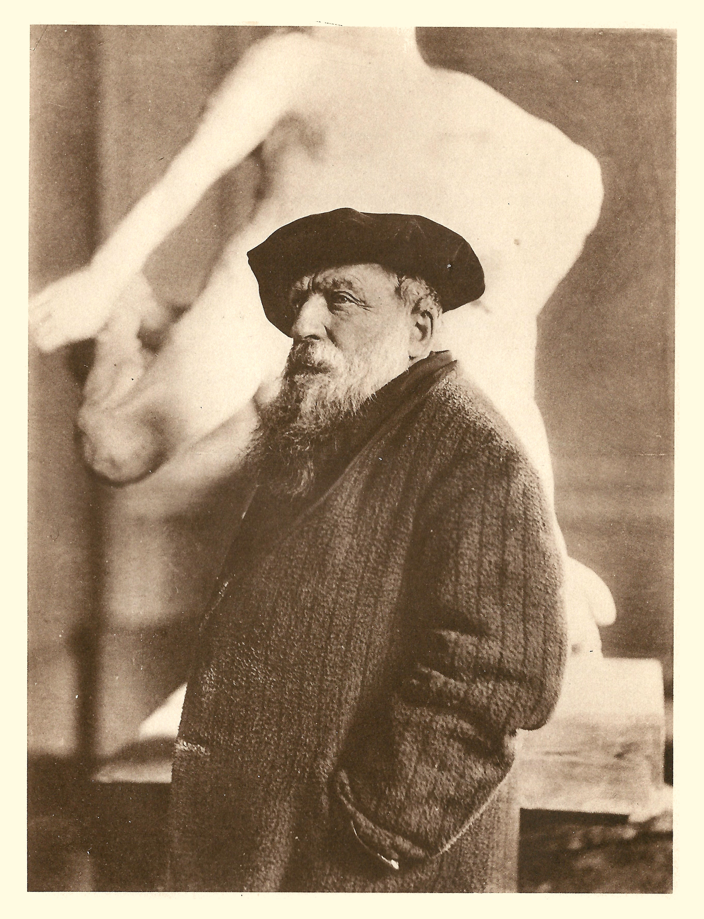 Rodin dans son atelier-1910