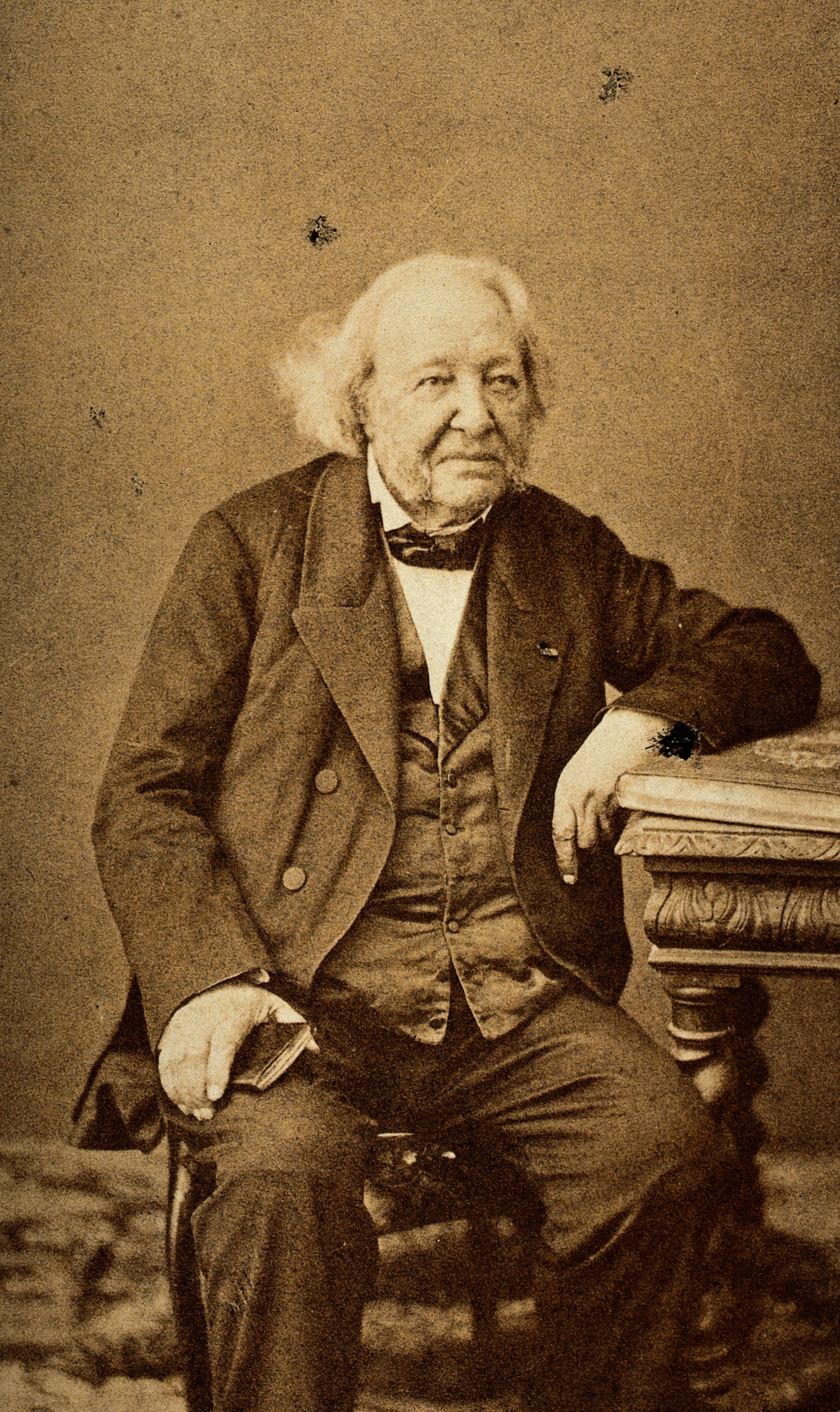 Sébastien Guillié. Photograph by Giraldon & Co., 1865. Wellcome V0026482