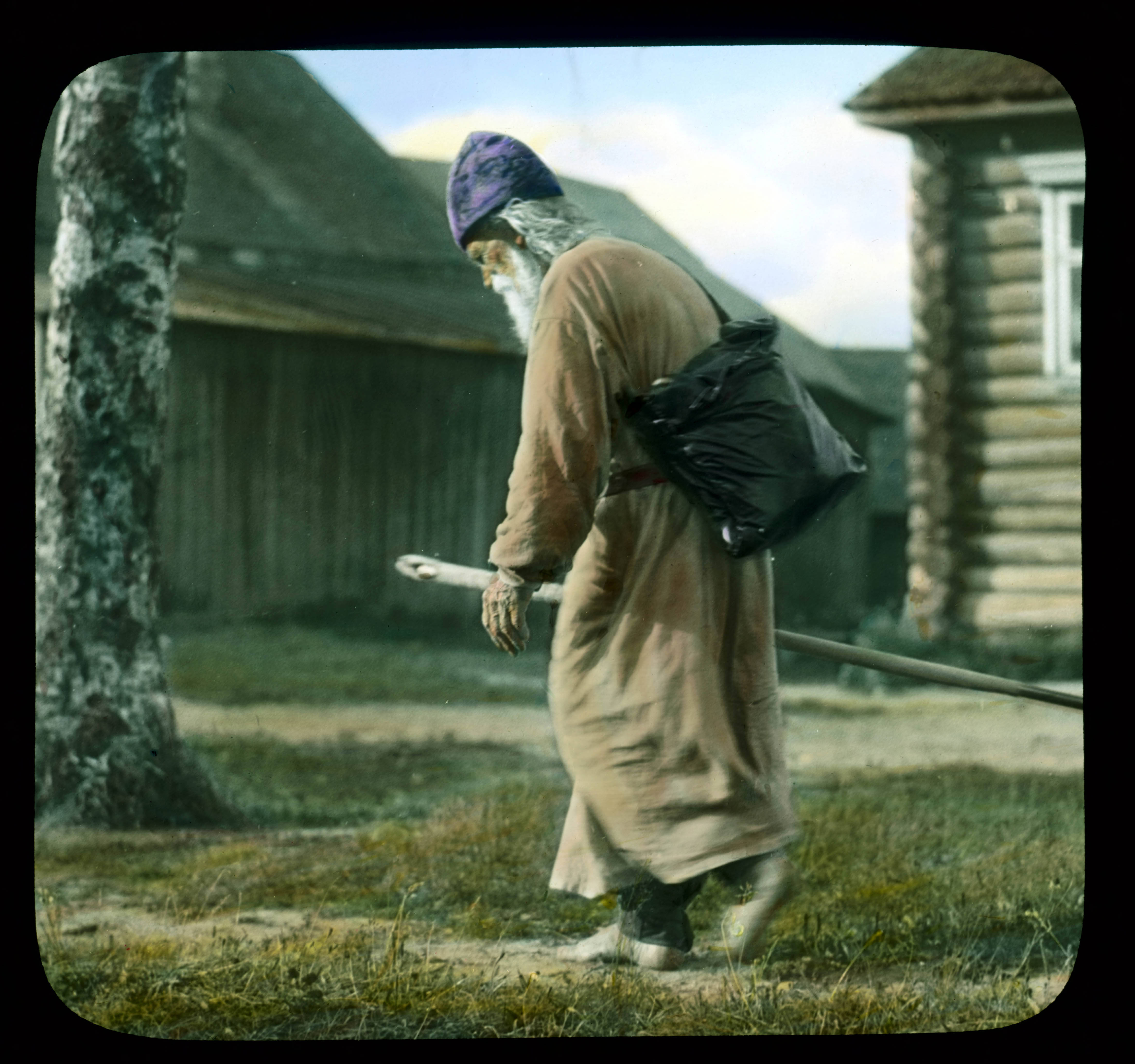 Saint Petersburg portrait of a monk, near Leningrad