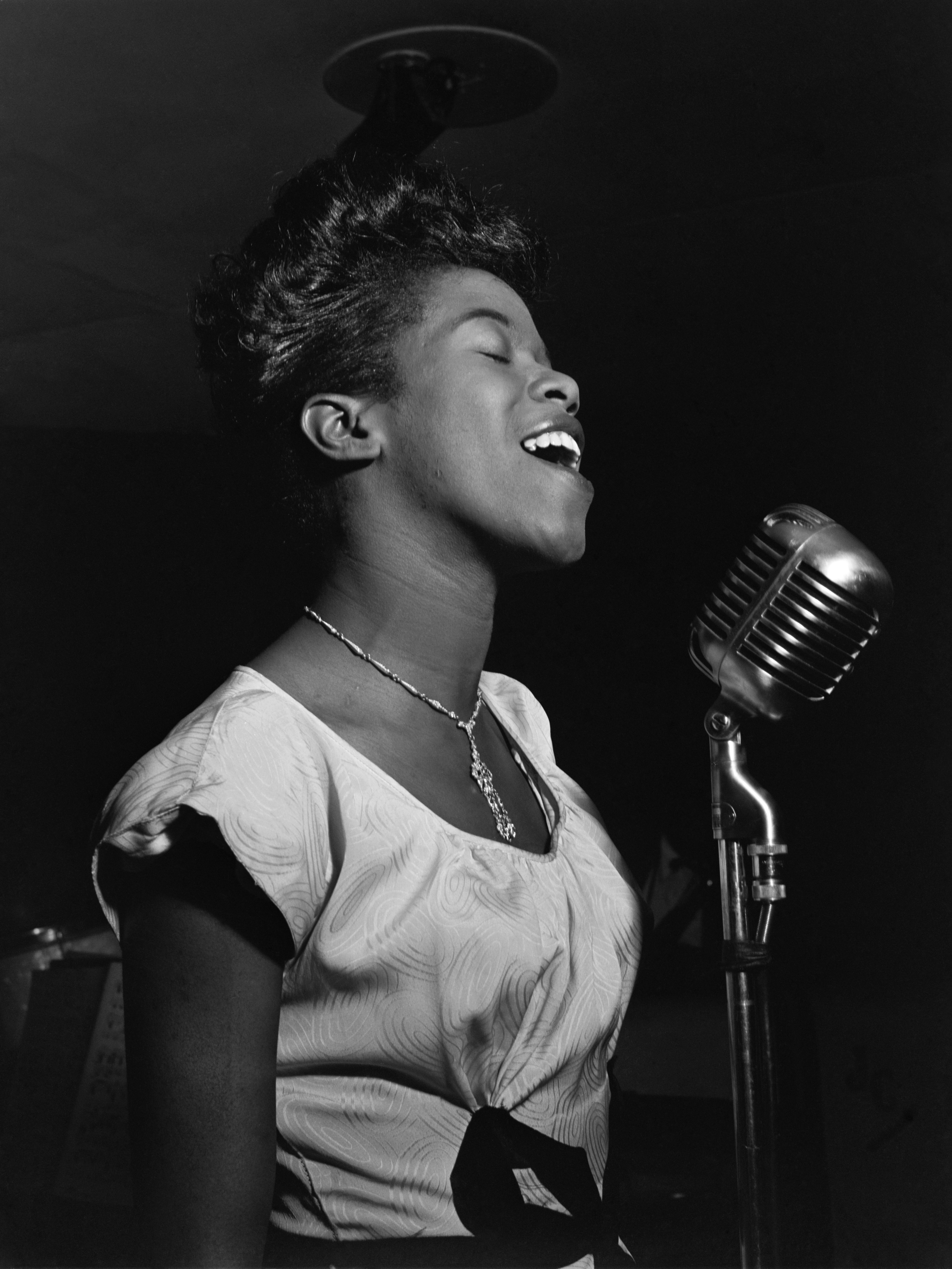 Sarah Vaughan - William P. Gottlieb - No. 1