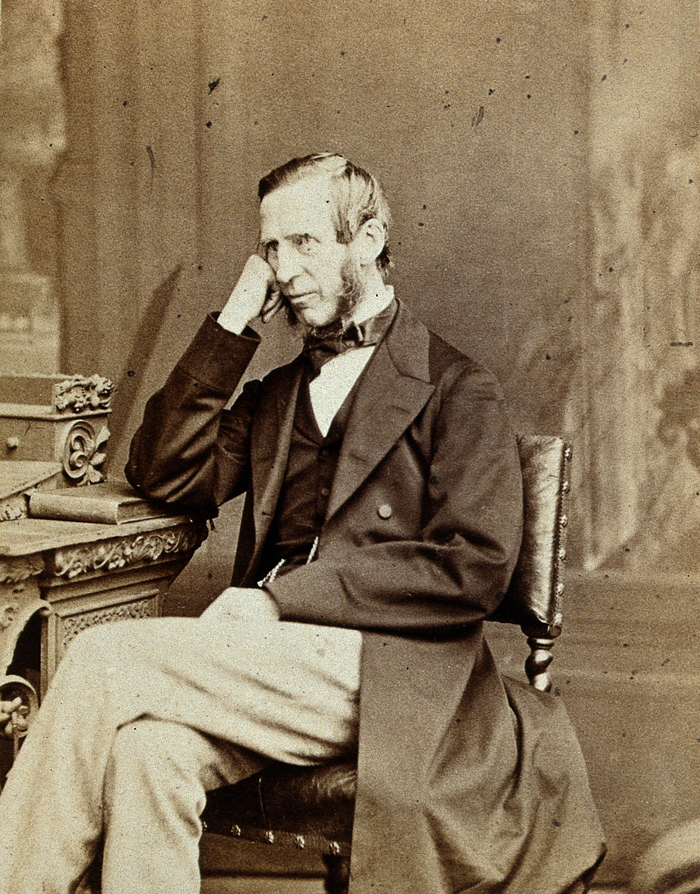 Sir George Edward Paget. Photograph by Ernest Edwards, 1867. Wellcome V0028405