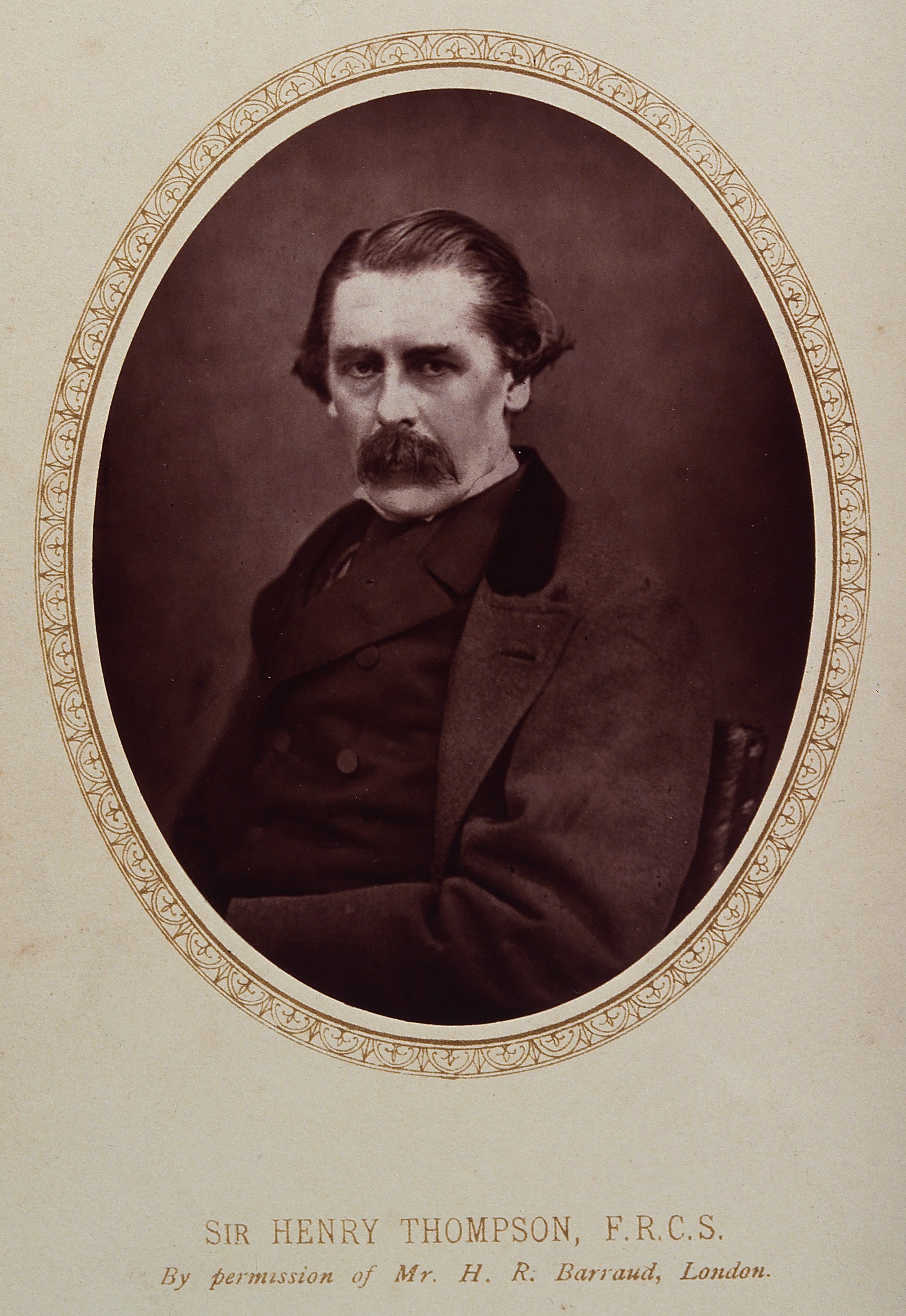 Sir Henry Thompson. Photograph after H.R. Barraud. Wellcome V0027254