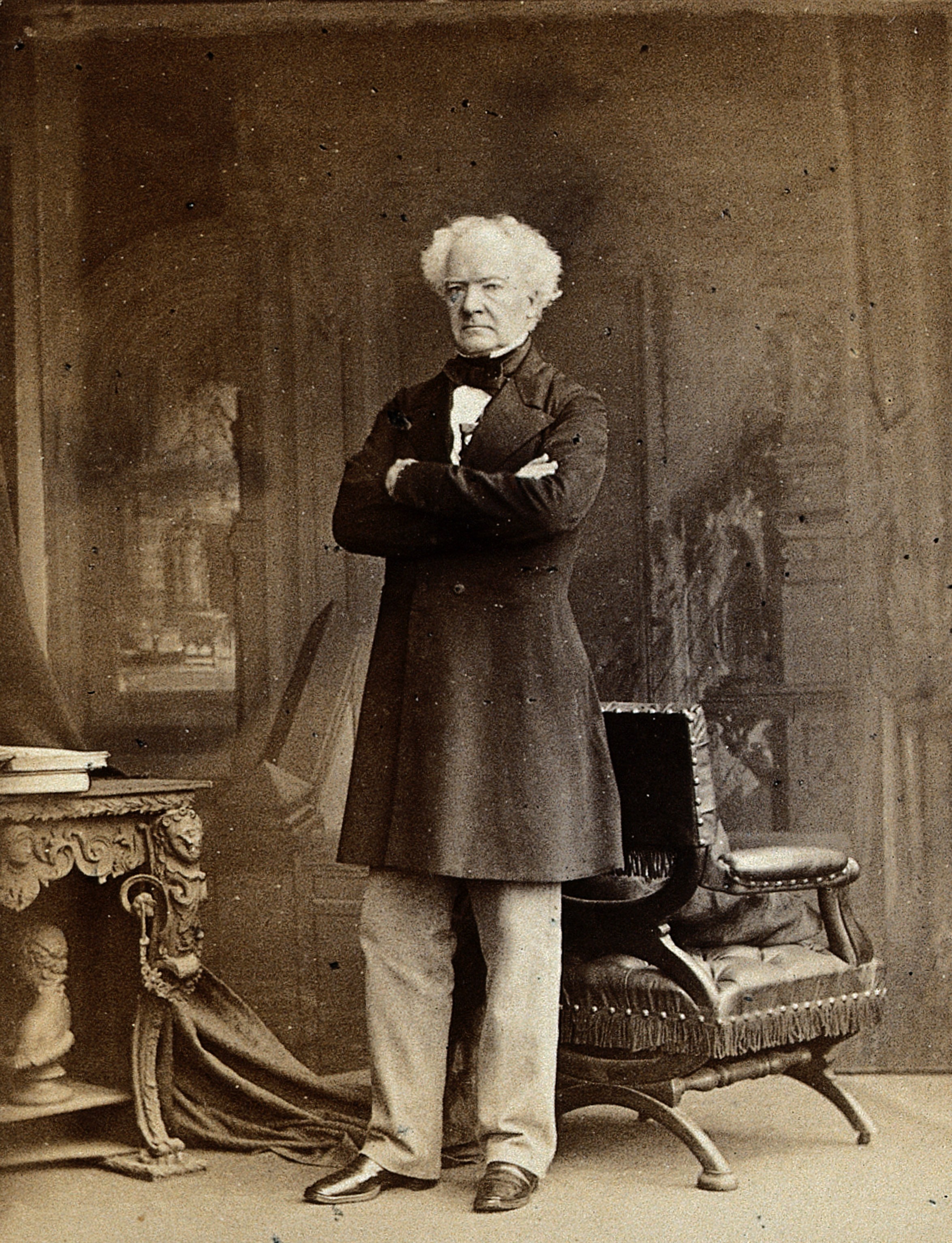 Sir James Ranald Martin. Photograph by Ernest Edwards, 1867. Wellcome V0028416