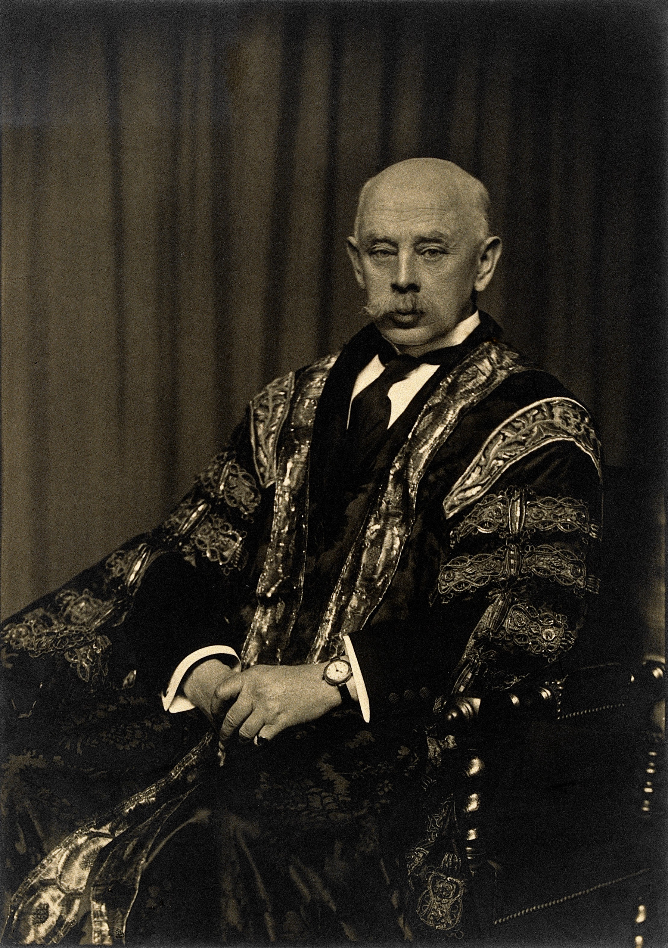 Sir John Rose Bradford. Photograph by Elliott & Fry. Wellcome V0026085