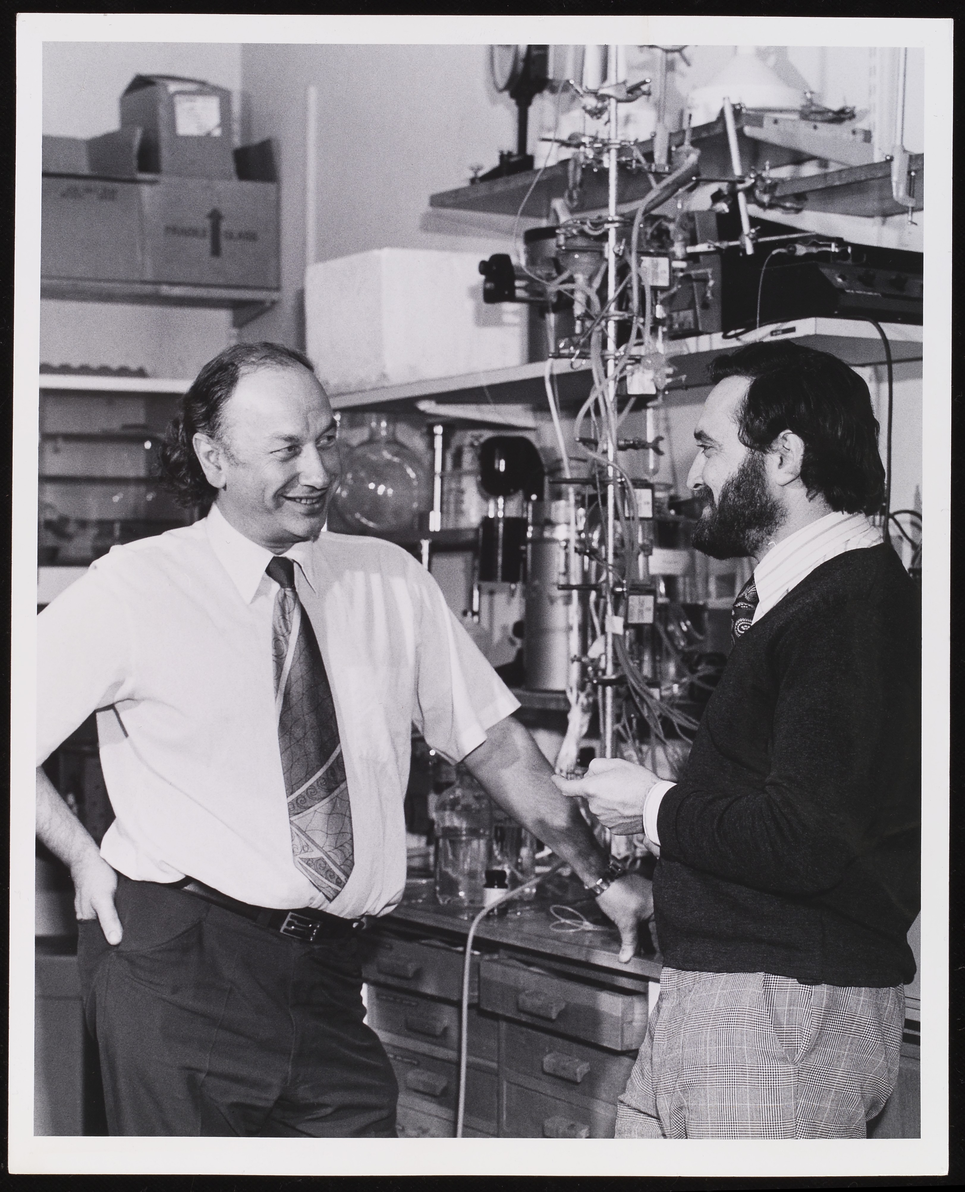 Sir John Vane & Dr Salvador Moncada Wellcome L0038496
