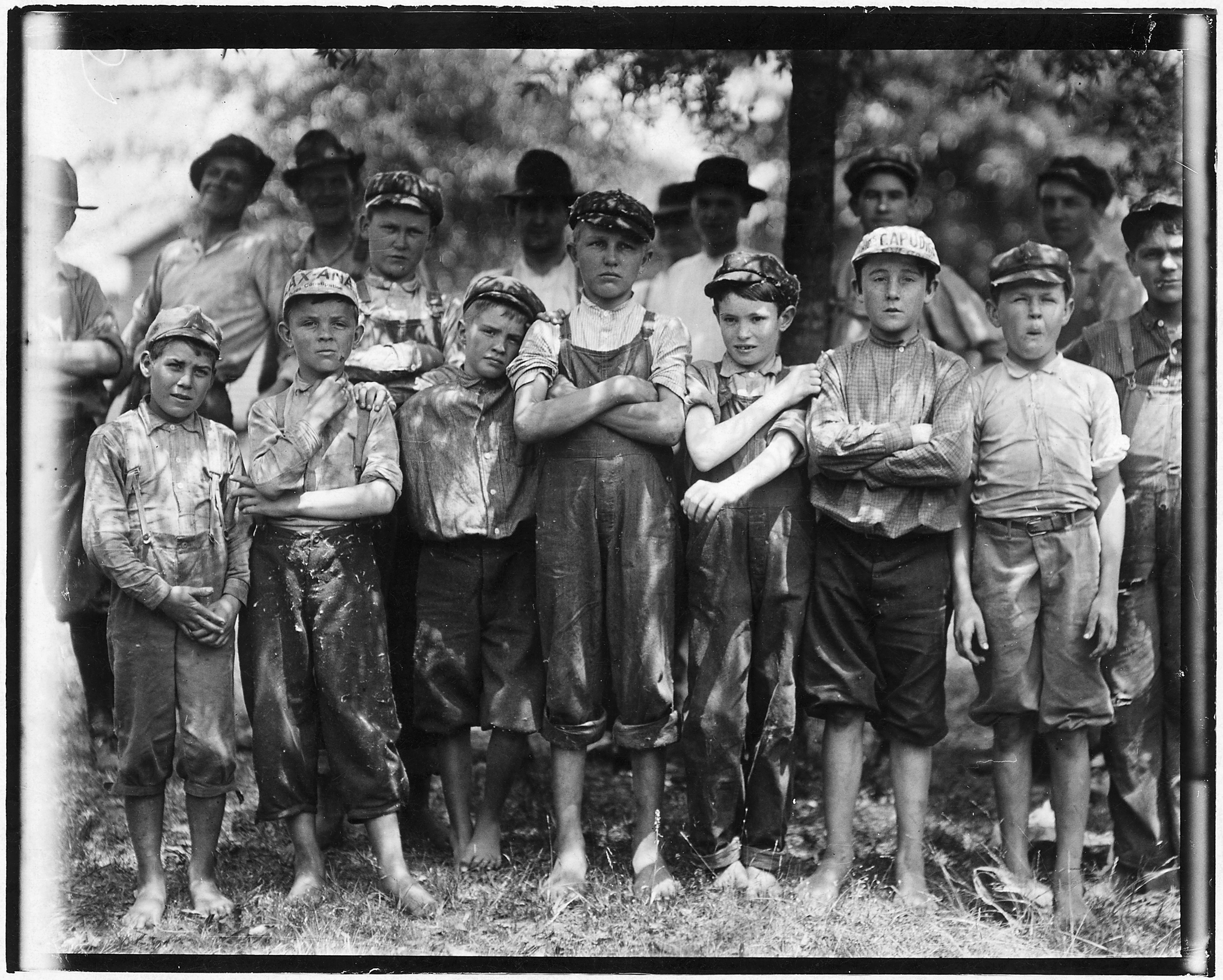 Some of the youngsters in the Belton Mfg. Co. Two of the youngest. Belton, S.C. - NARA - 523545