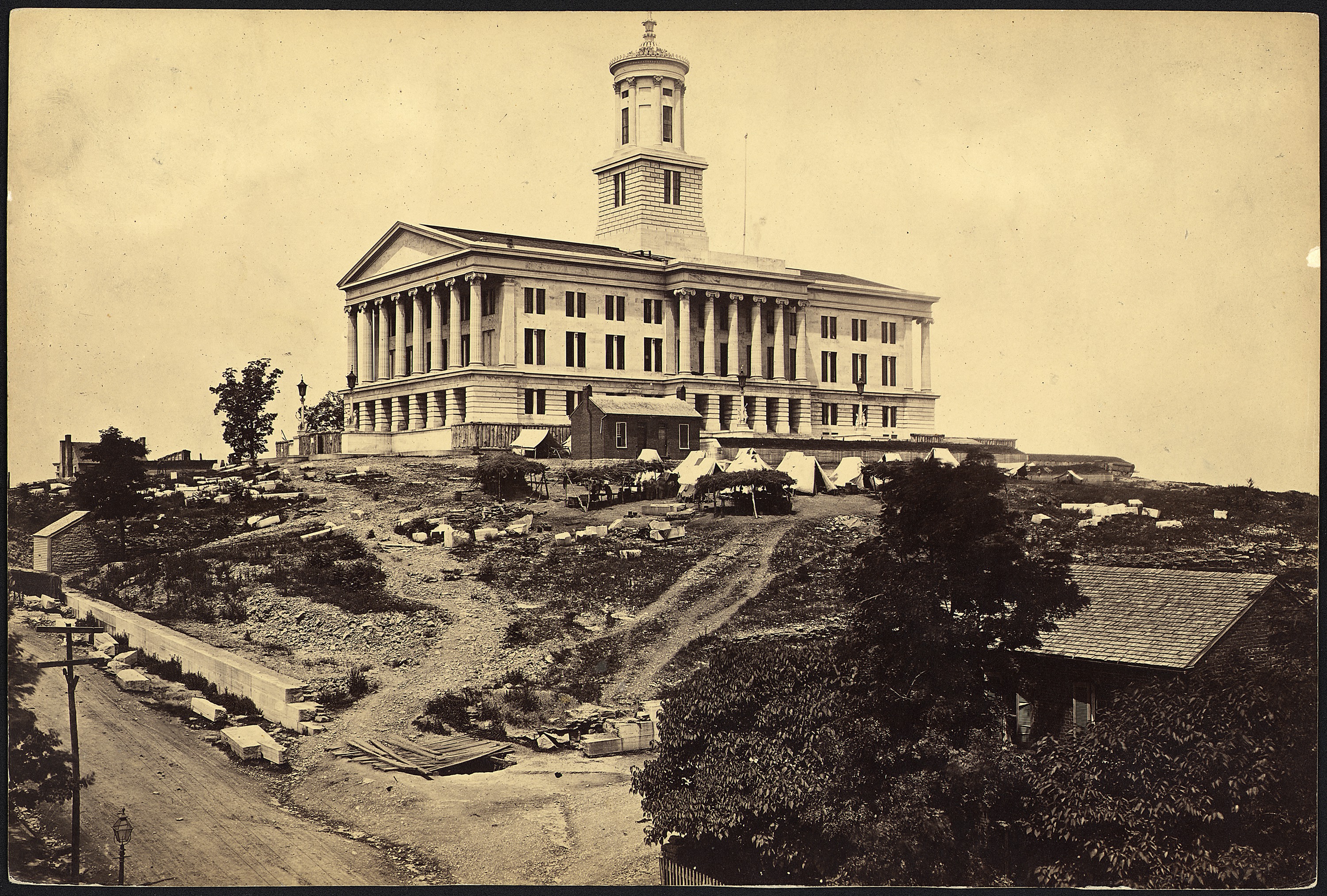 Tennessee, Nashville, the State Capitol - NARA - 533375