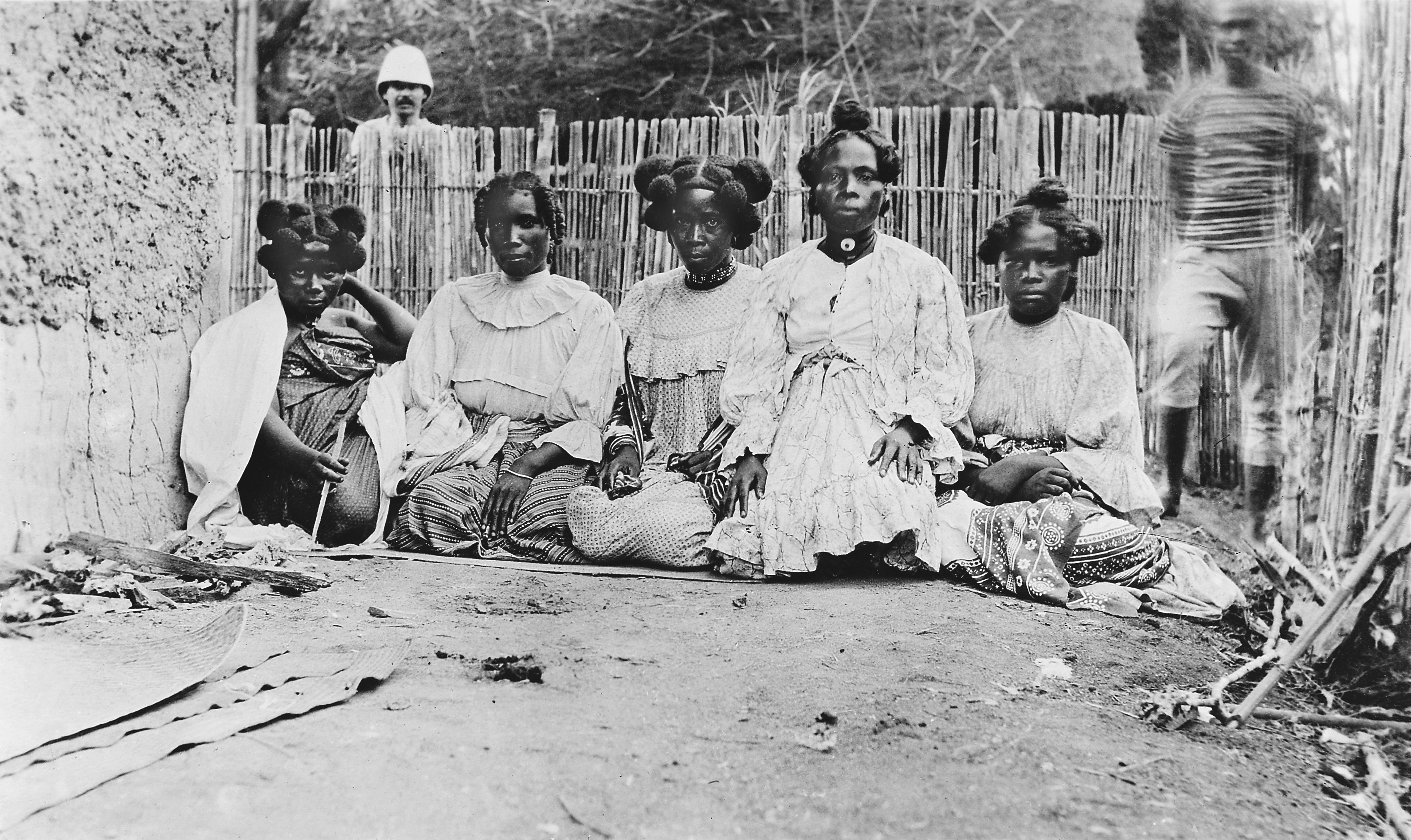 Tsimalotos Women; Madagascar showing styles of hair-dressing Wellcome M0005697
