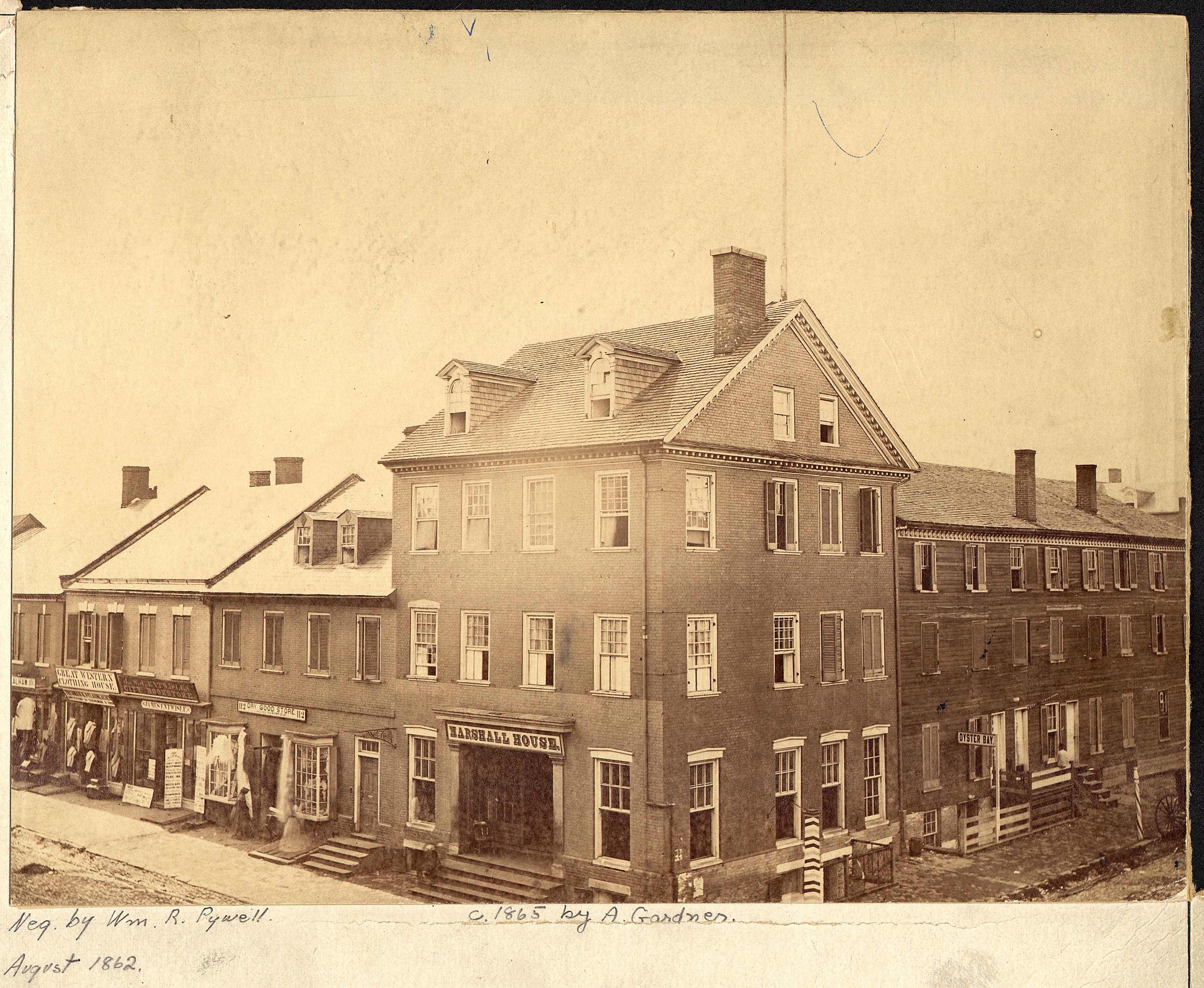 Virginia, Alexandria, Marshall House - NARA - 533275
