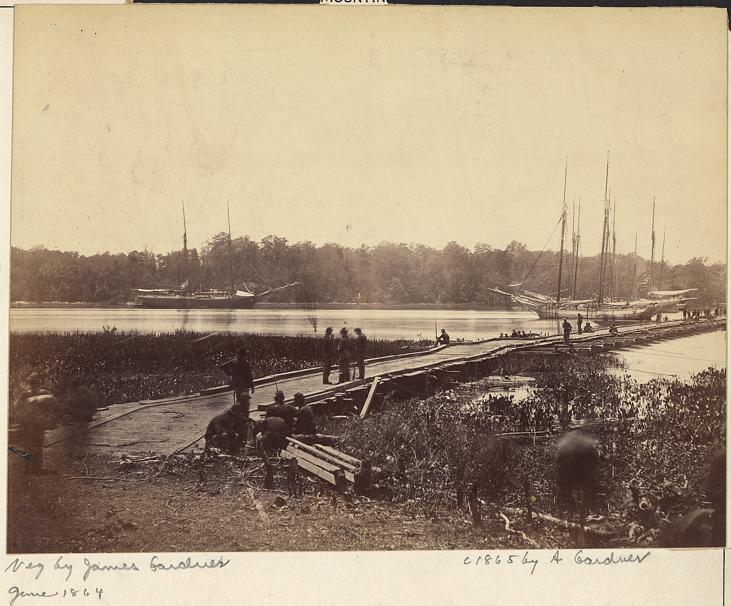 Virginia, Pontoon Bridge across the James - NARA - 533343