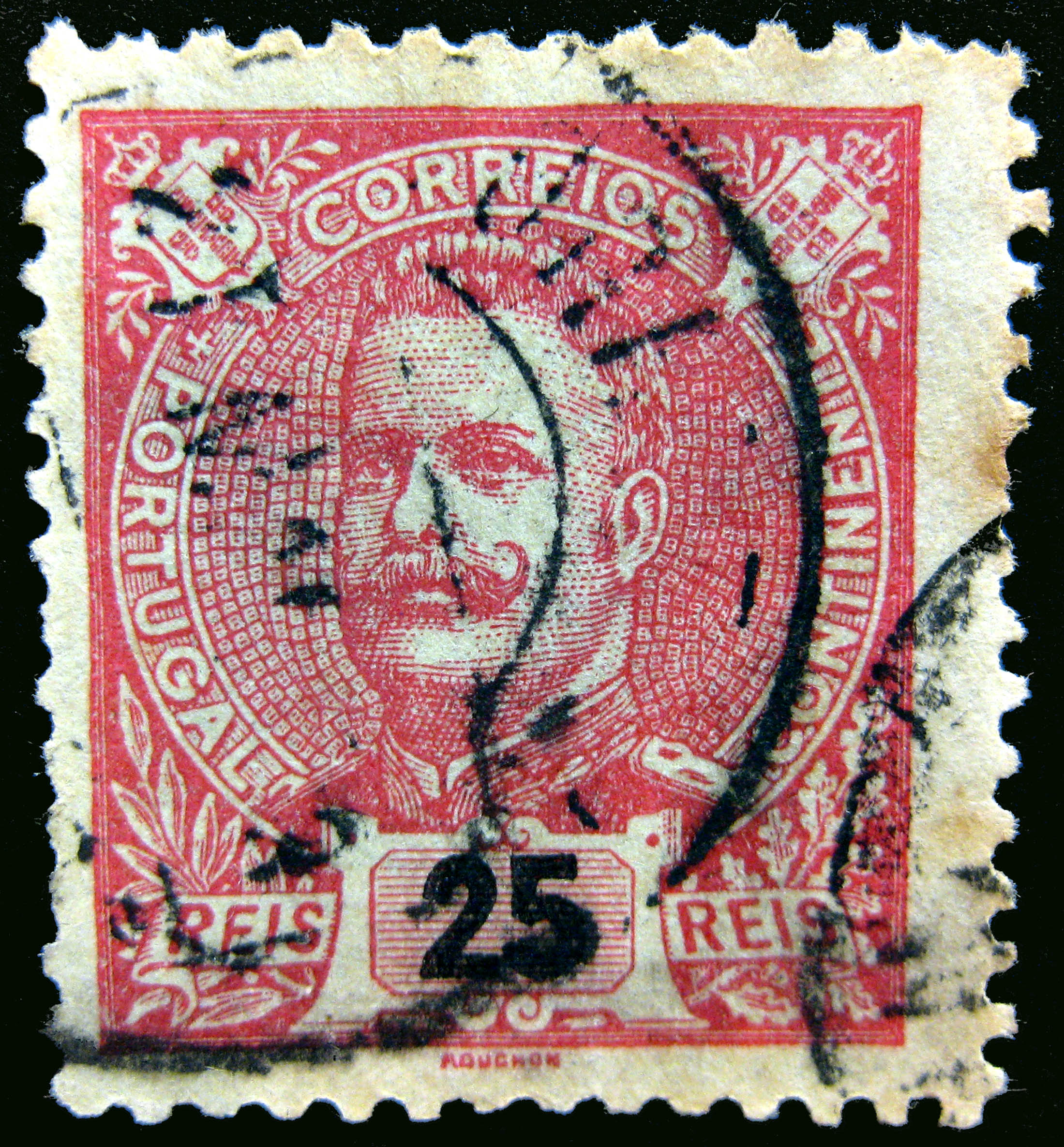 D Carlos I selo 1895 by Henrique Matos 01