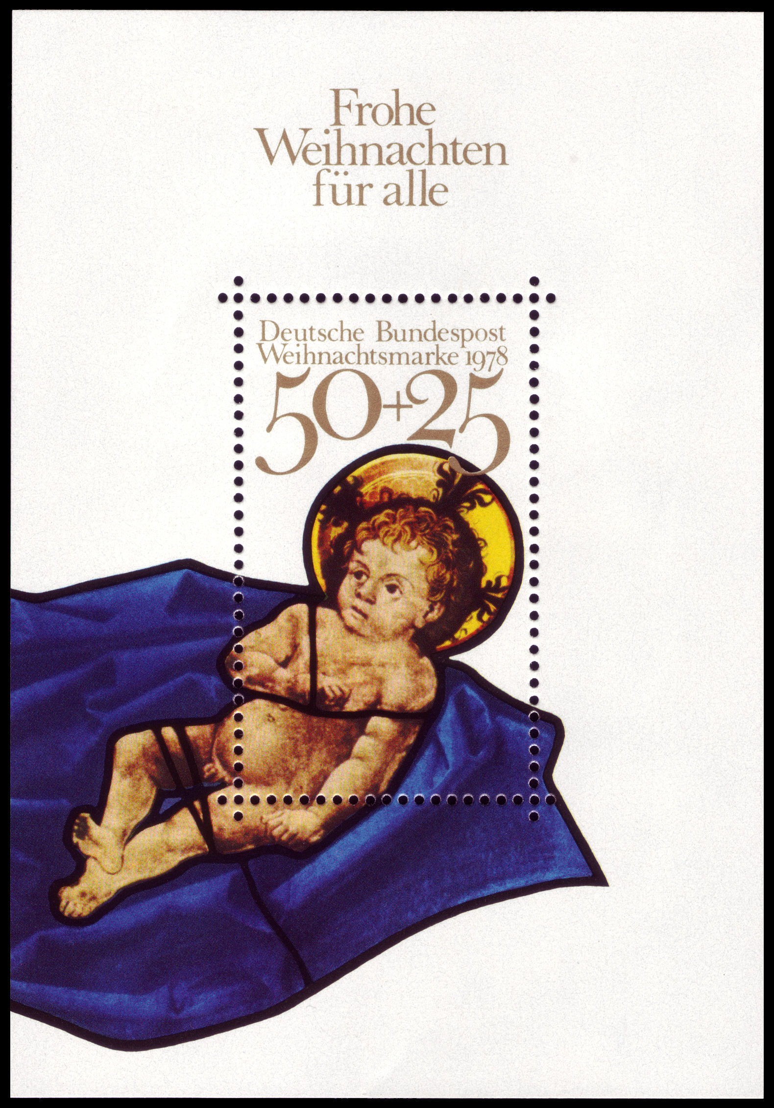 DBP 1978 Block 17 Weihnachten